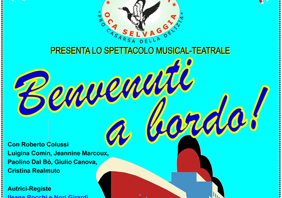 Spettacolo musical-teatrale “Benvenuti a Bordo”