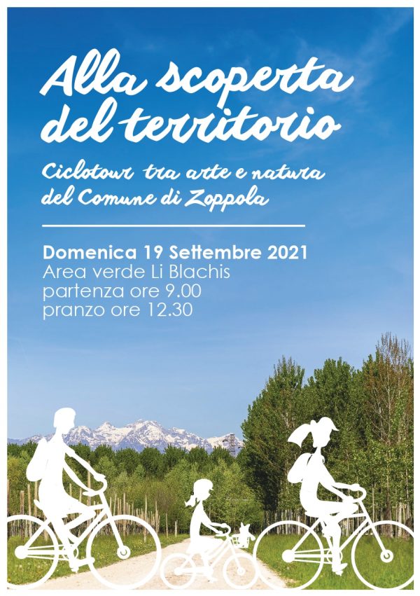 Alla scoperta del territorio Ciclotour tra arte e natura del Comune di Zoppola Domenica 19 settembre 2021 Area Verde Li Blachis